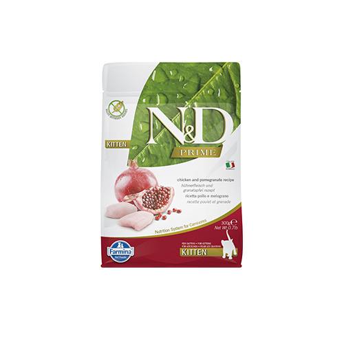 N&D Prime Tahılsız Tavuk ve Nar Kitten (300 g) Barkod Numarası
