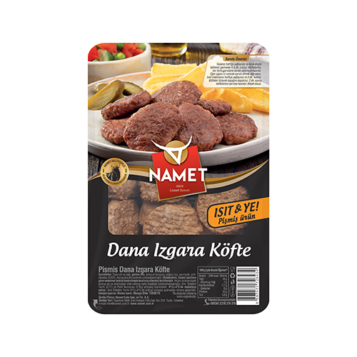 Namet Pişmiş Dana Izgara Köfte (250 g) Barkod Numarası