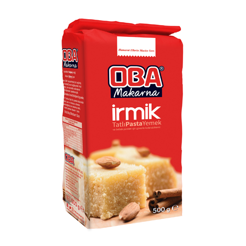 Oba İrmik (500 g) Barkod Numarası