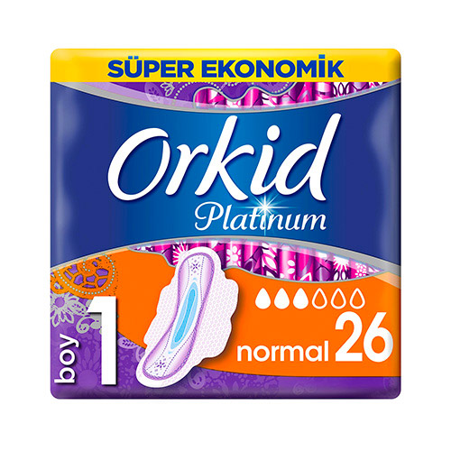 Orkid Platinum Hijyenik Ped Normal (26'lı) Barkod Numarası