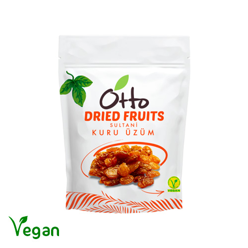 Otto Dried Fruits Vegan Sultani Kuru Üzüm (50 g) Barkod Numarası