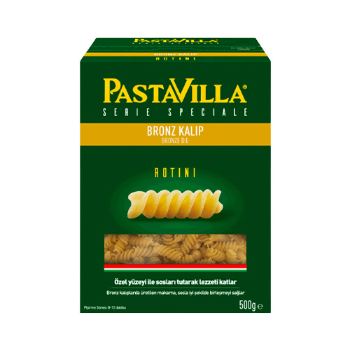 Pastavilla Bronz Kalıp Rotini Makarna (500 g) Barkod Numarası
