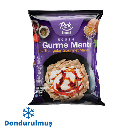 PEK Üçgen Gurme Mantı (400 g) Barkod Numarası
