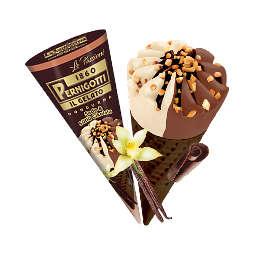 Pernigotti IL Gelato Kakaolu Kornet Vanilya & Çikolata (120 ml) Barkod Numarası