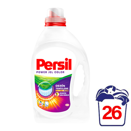 Persil Power Jel Sıvı Çamaşır Deterjanı Canlı Renkler (1690 ml) Barkod Numarası