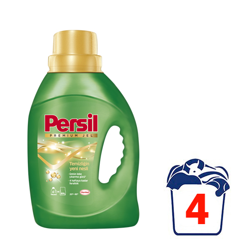 Persil Premium Jel Çamaşır Deterjanı 4 Yıkama Barkod Numarası