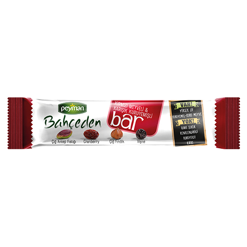 Peyman Bahçeden Kırmızı Meyveli Bar (35 g) Barkod Numarası