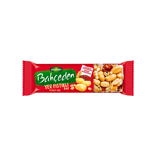 Peyman Bahçeden Yer Fıstıklı Bar (30 g) Barkod Numarası
