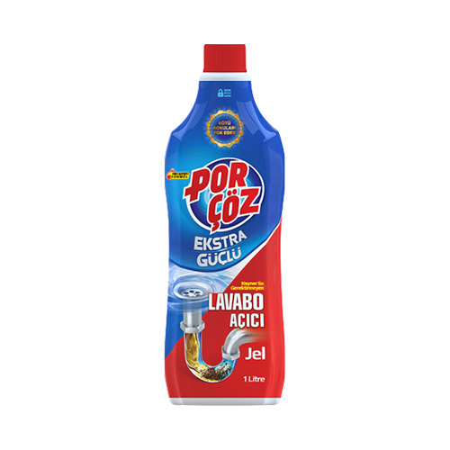 Porçöz Lavabo Açıcı Jel (1000 ml) Barkod Numarası