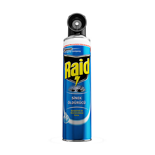 Raid Sinek Öldürücü Sprey Sivrisinek ve Karasineklere Karşı (300 ml) Barkod Numarası