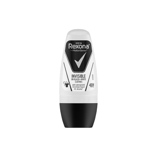 Rexona Erkek Invisible Black & White Roll-On (50 ml) Barkod Numarası
