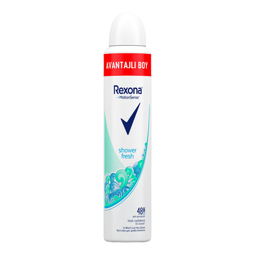 Rexona Kadın Shower Fresh Sprey Deodorant (200 ml) Barkod Numarası