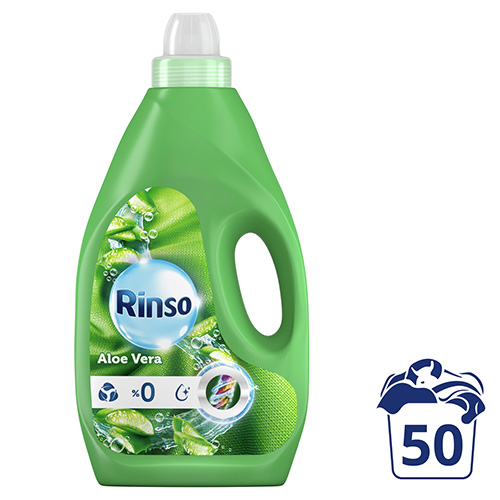 Rinso Sıvı Çamaşır Deterjanı Aloe Vera Renkliler İçin 50 Yıkama (3 L) Barkod Numarası