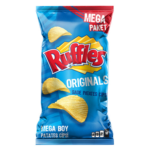 Ruffles Originals Sade Patates Cipsi Mega Boy (193 g) Barkod Numarası