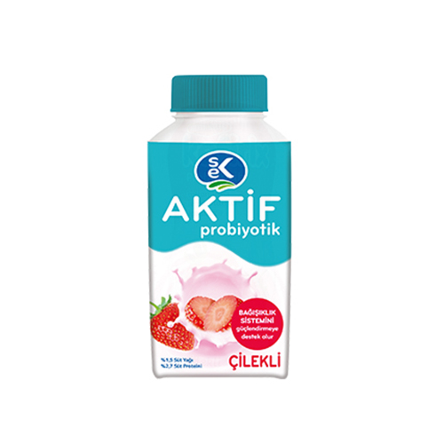 Sek Çilekli Probiyotik İçecek (250 ml) Barkod Numarası