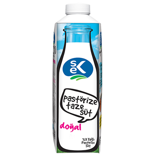 Sek Taze Pastörize %3 Yağlı Süt (1 L) Barkod Numarası