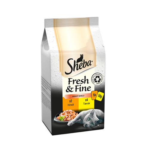 Sheba Fresh & Fine Kümes Hayvanları Seçkisi (6 x 50 gr) Barkod Numarası