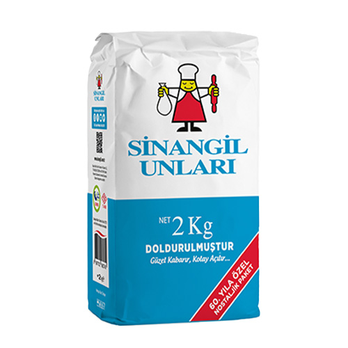 Sinangil Un 60. Yıla Özel Nostaljik Paket (2 KG) Barkod Numarası