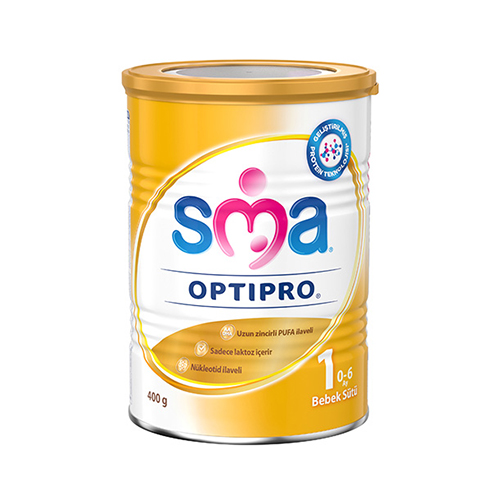 SMA OPTIPRO 1 Devam Sütü 0 - 6 Ay (400 g) Barkod Numarası