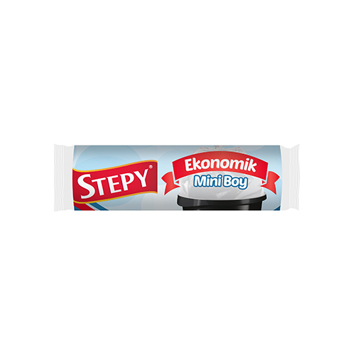 Stepy Ekonomik Mini Boy Çöp Torbası Banyo (30'lu - 40 x 47 cm) Barkod Numarası