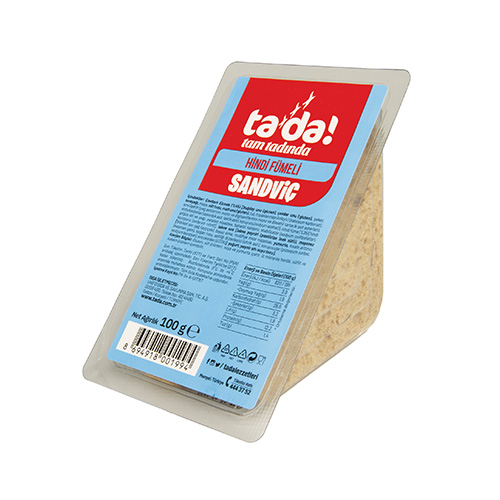 Tada Hindi Fümeli Mini Üçgen Sandviç (100 g) Barkod Numarası