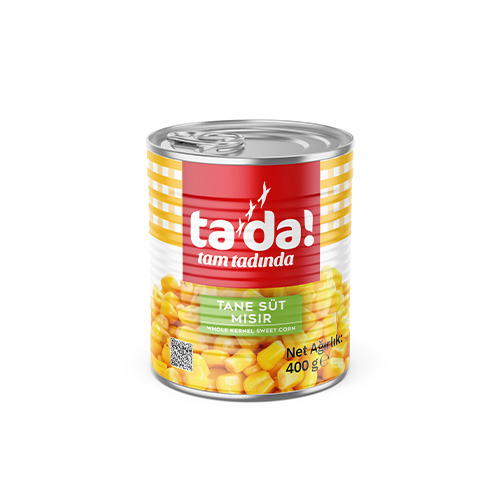 Tada Tane Süt Mısır Konservesi (400 g) Barkod Numarası