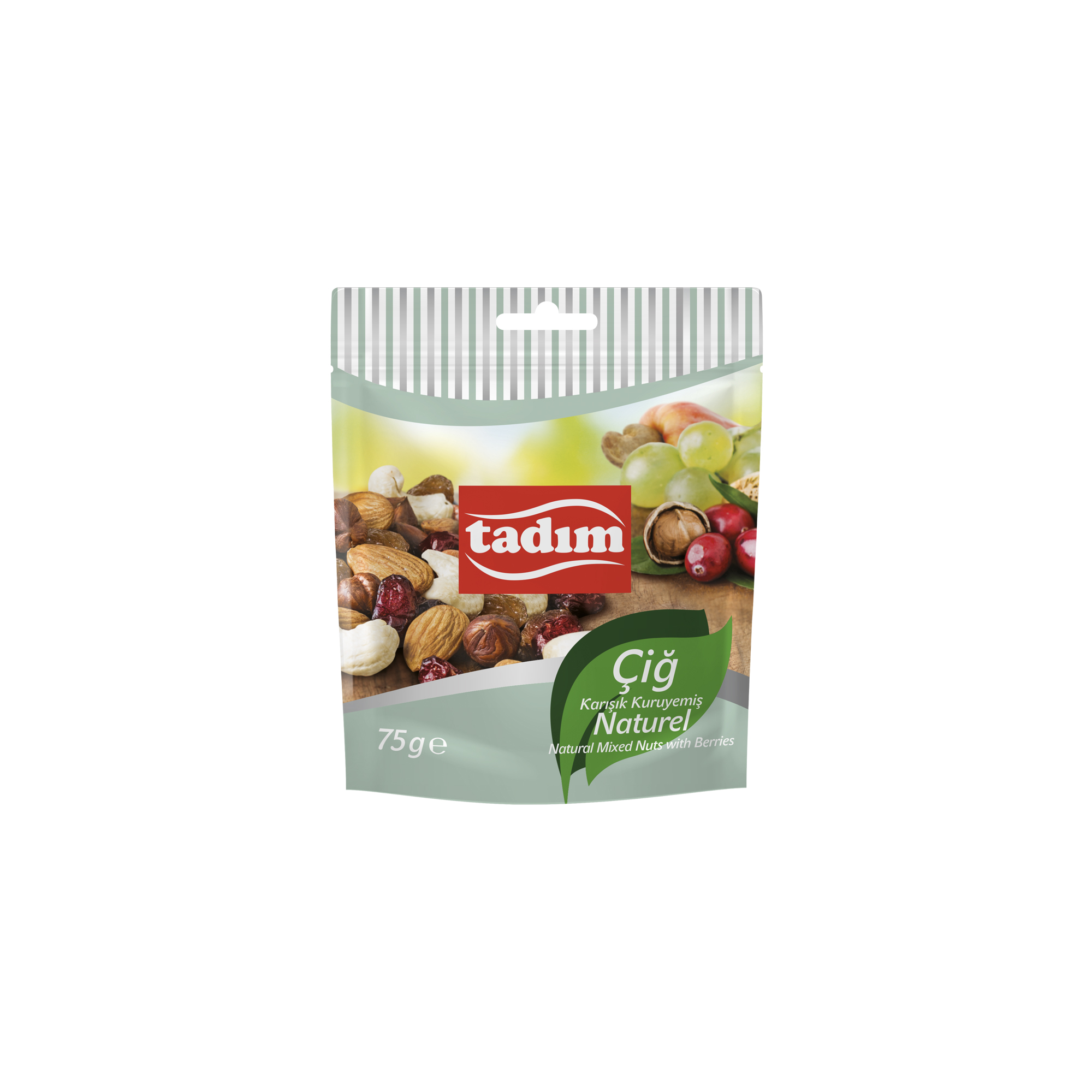 Tadım Çiğ Karışık Kuruyemiş (75 g) Barkod Numarası