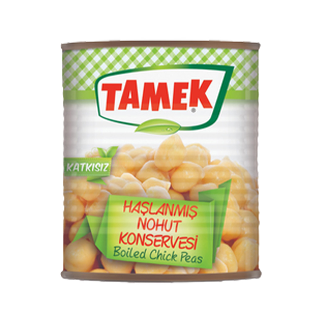 Tamek Haşlanmış Nohut (800 g) Barkod Numarası