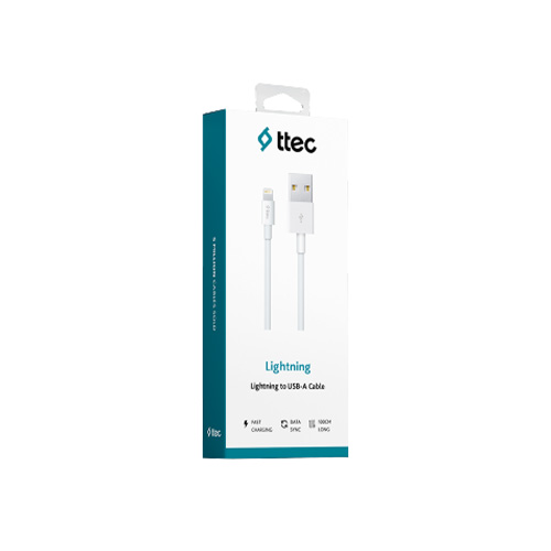 ttec Apple MFi Lisanslı iPhone Şarj Kablosu Beyaz (120 cm) Barkod Numarası