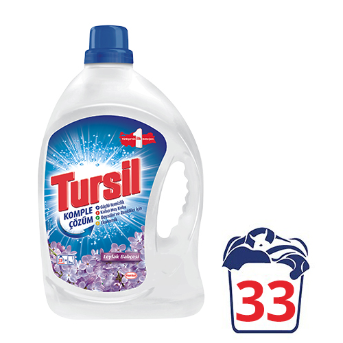 Tursil Jel Sıvı Çamaşır Deterjanı Leylak Bahçesi 33 Yıkama (2145 ml) Barkod Numarası