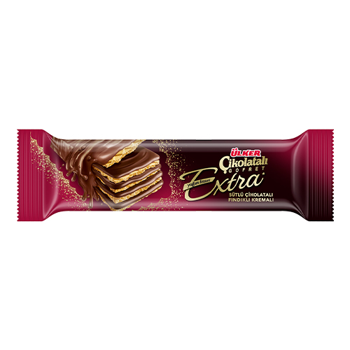 Ülker Çikolatalı Extra Sütlü Fındıklı Gofret (45 g) Barkod Numarası
