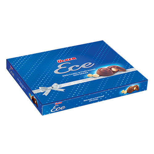 Ülker Ece Fındıklı ve Fındık Kremalı Sütlü Çikolata (215 g) Barkod Numarası