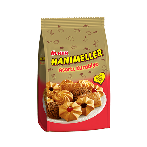Ülker Hanımeller Asorti Tatlı Kurabiye (150 g) Barkod Numarası