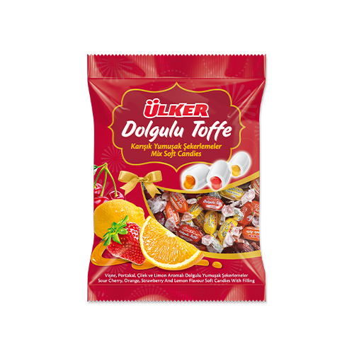 Ülker Karışık Meyveli Dolgulu Toffe (350 g) Barkod Numarası