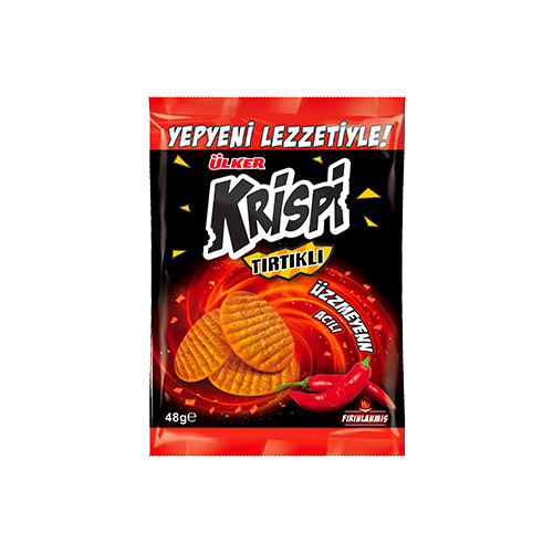 Ülker Krispi Tırtıklı Kraker Acılı (48 g) Barkod Numarası