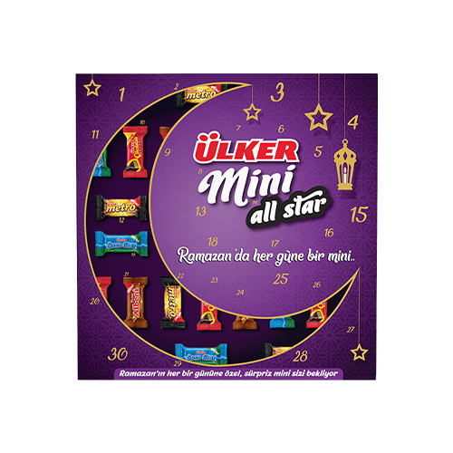 Ülker Mini All Star Ramazan Takvimi (227 g) Barkod Numarası