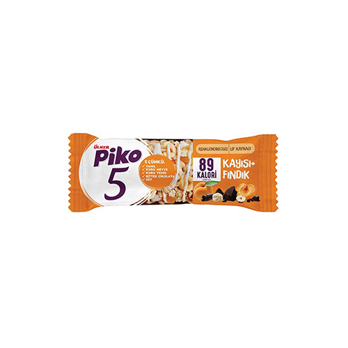 Ülker Piko 5 Fındık & Kayısı Bar (20 g) Barkod Numarası