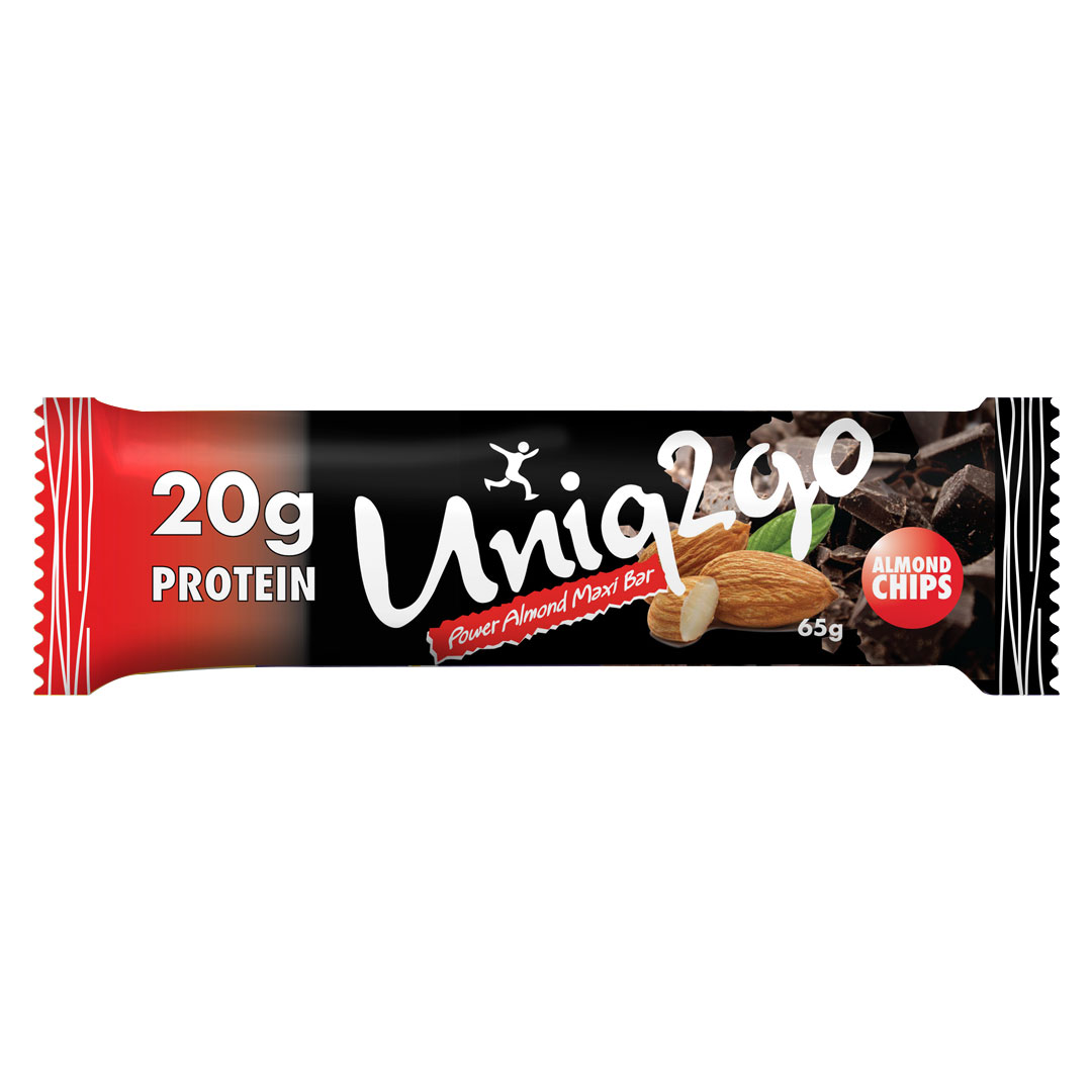 Uniq2go Power Bademli Protein Maxi Bar (65 gr) Barkod Numarası