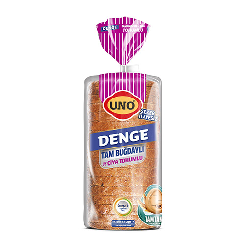 Uno Denge Tam Buğdaylı & Çiya Tohumlu Ekmek (350 g) Barkod Numarası