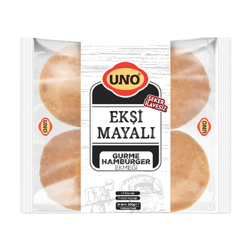Uno Ekşi Mayalı Gurme Hamburger Ekmeği (4'lü) Barkod Numarası