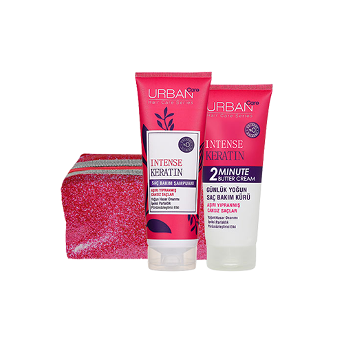 Urban Care Intense & Keratin Seti & Hediye Makyaj Çantası (3 Ürün) Barkod Numarası