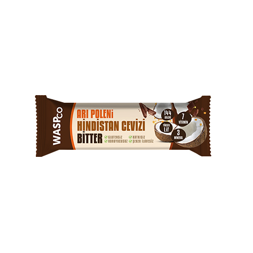 Wasp Hindistan Cevizli-Bitter Arı Polenli Meyve Barı (35 g) Barkod Numarası