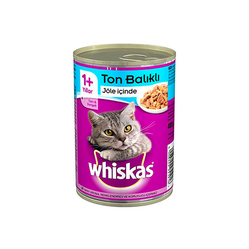 Whiskas Konserve Ton Balıklı Kedi Maması (400 g) Barkod Numarası
