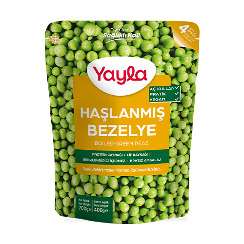 Yayla Haşlanmış Bezelye (700 g) Barkod Numarası
