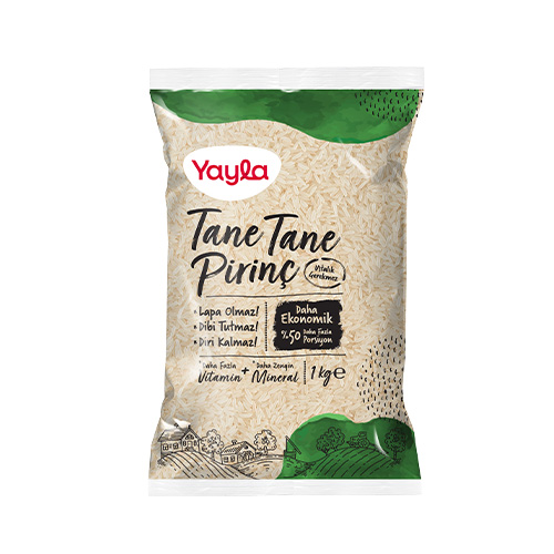 Yayla Tane Tane Pirinç (1 kg) Barkod Numarası
