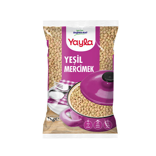 Yayla Yeşil Mercimek (1 kg) Barkod Numarası