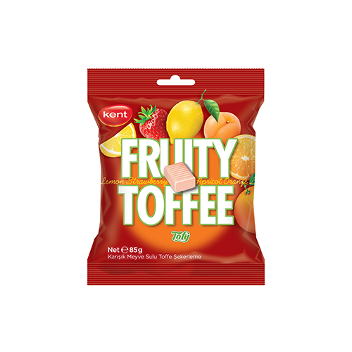 Kent Toffee Meyveli Eğlenceli Şekerleme (85 g) Barkod Numarası