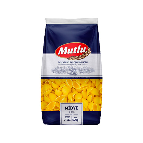 Mutlu Midye Makarna (500 g) Barkod Numarası